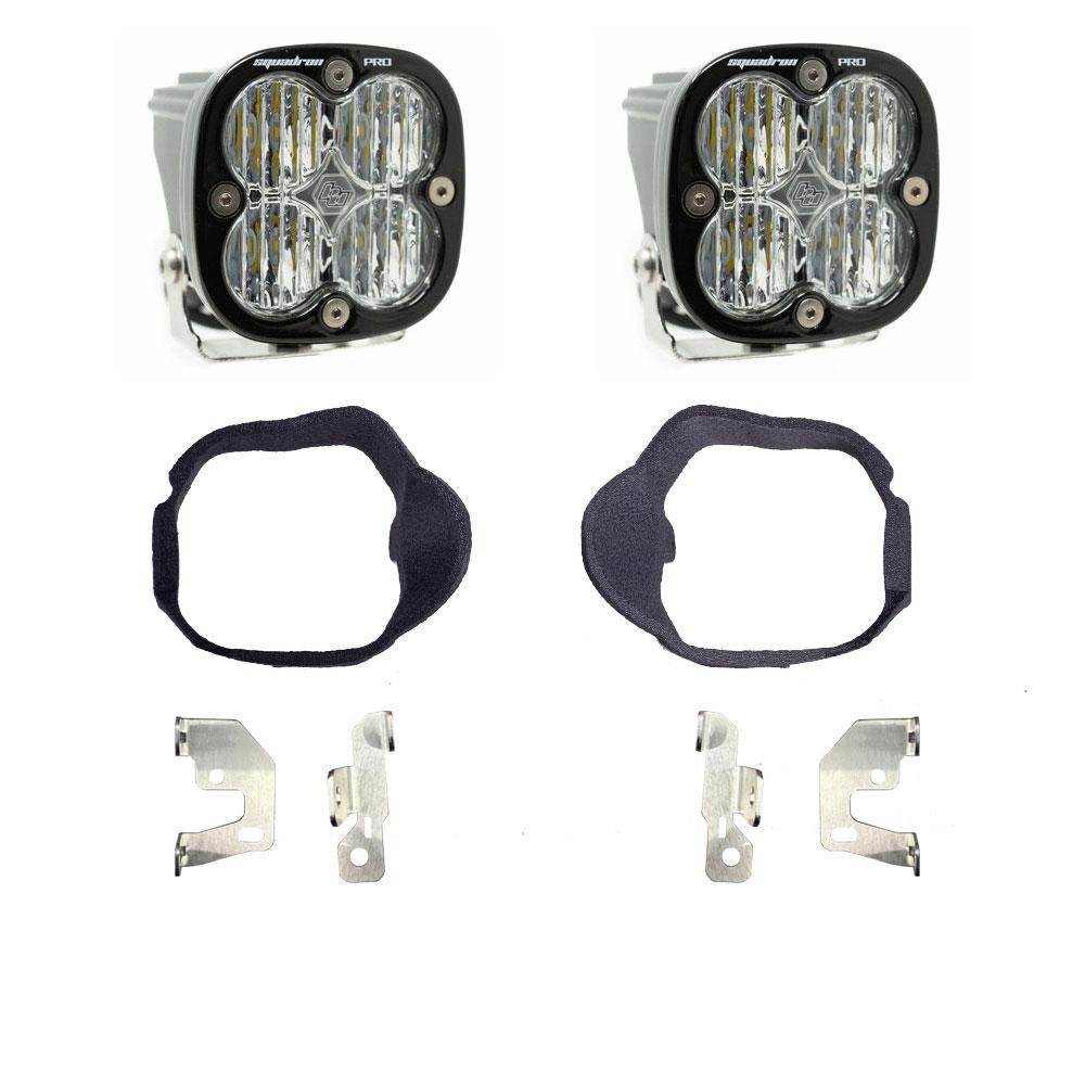 Mercedes Squadron Pro Fog Pocket Light Kit For Mercedes 2014-2018 Sprinter Van (Clear) Baja Designs