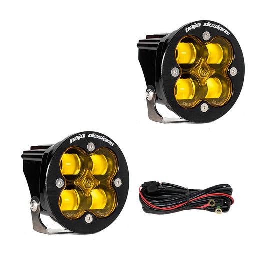 Squadron-R SAE Pair LED Spot Baja Amber Baja Designs