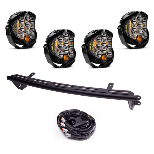 Ford Super Duty 23-On LP9 Bull Bar Light Kits Kit w/Upfitter Baja Designs