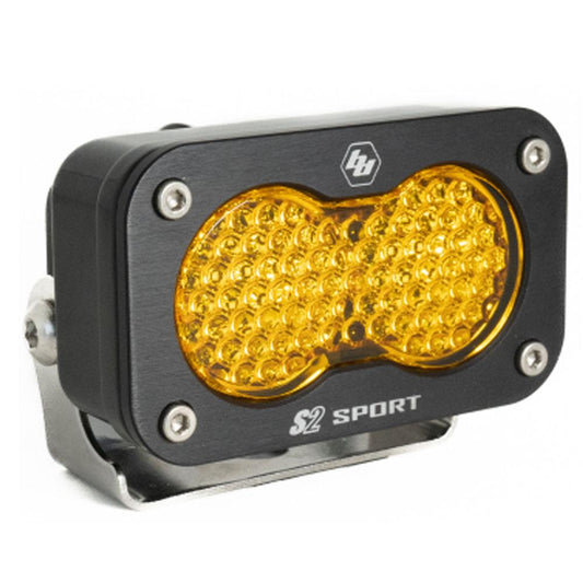 LED Work Light Baja Amber Lens Work/Scene Pattern Each S2 Sport Baja Designs