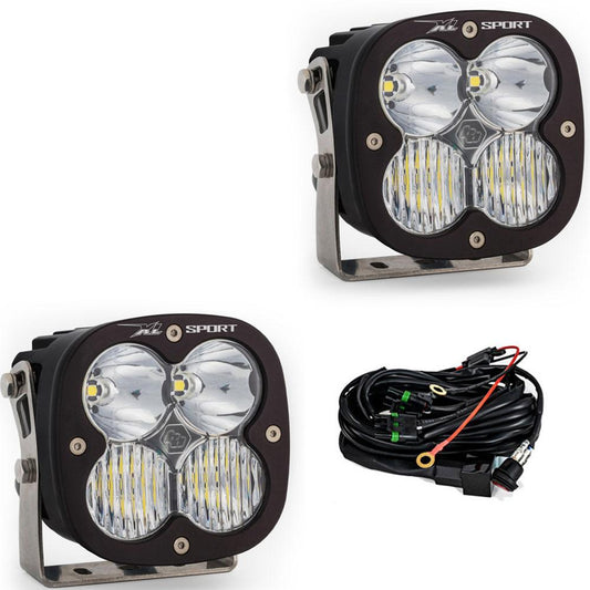 LED Light Pods Driving Combo Pattern Pair XL Sport Series Baja Designs