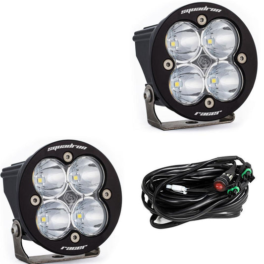 LED Light Pods Clear Lens Spot Pair Squadron R Racer Edition Baja Designs