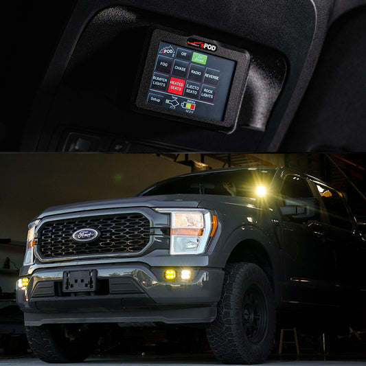 Touchscreen BantamX Vehicle Kit - Ford 2021-On F-150; F-150 Raptor sPOD