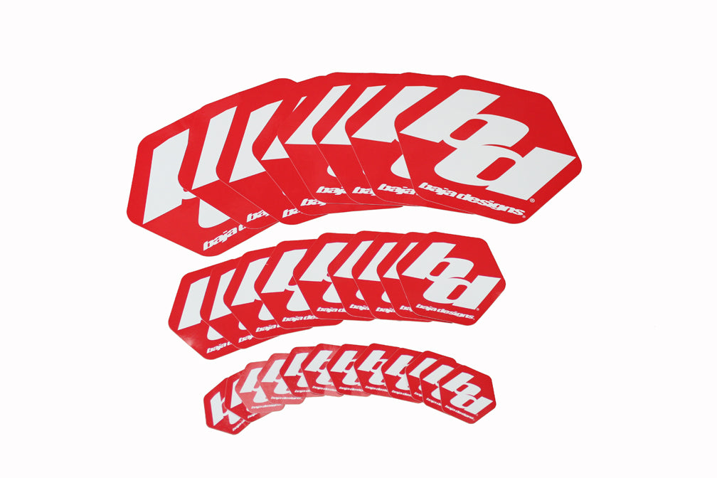 Large Sticker Pack Baja Designs – TwoTrackNation