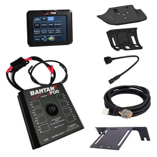 Touchscreen BantamX Vehicle Kit Ford 23-24 Super Duty sPod