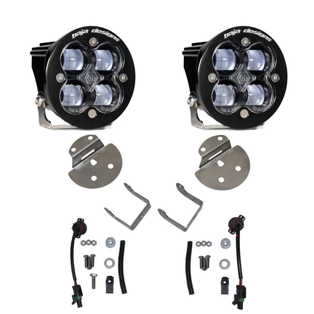 Canyon/Colorado Fog Light SAE Fog Pocket Kit 15-19 Canyon/Colorado Baja Designs