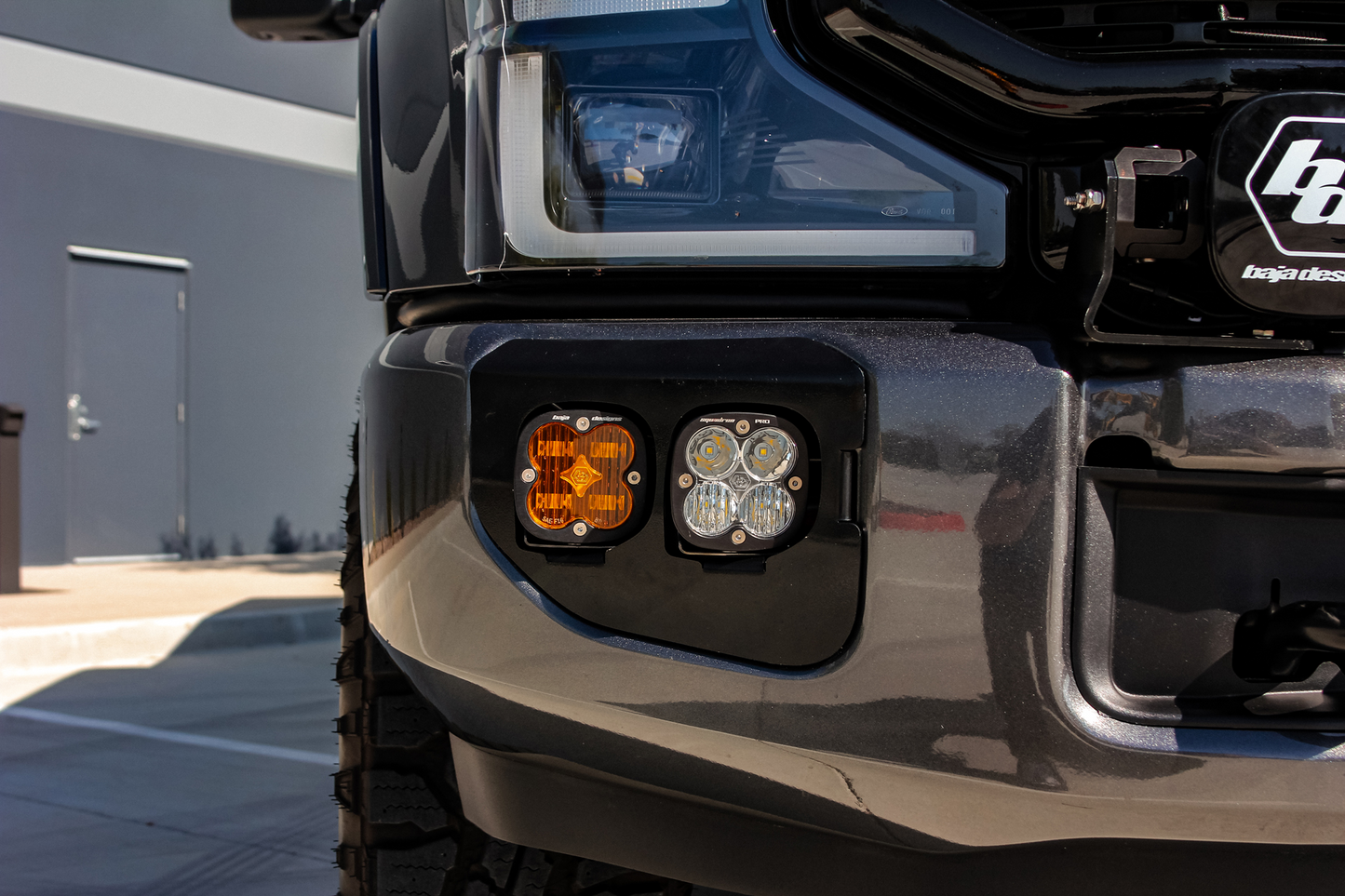 Ford Super Duty (20-22) Fog Lights Dual FPK SAE/Pro DC Baja Designs w/Upfitter Baja Designs