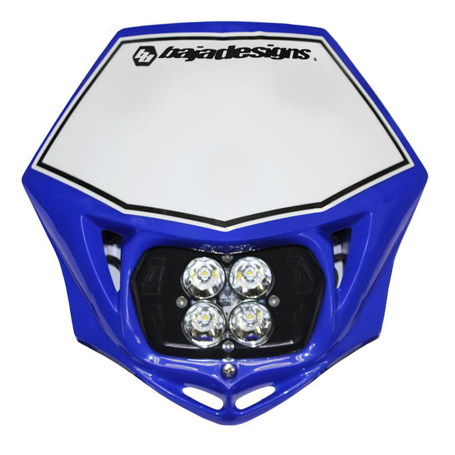 Motorcycle Race Light LED AC Blue Squadron Sport Baja Designs