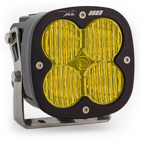 LED Light Pods Amber Lens Spot Each XL80 Wide Cornering Baja Designs