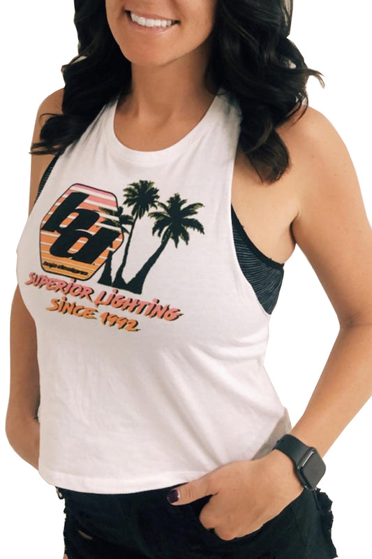 Shirt Superior 90's Quality BD Ladies Large White Baja Designs