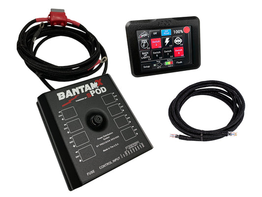BantamX Touchscreen for Uni with 36 Inch battery cables