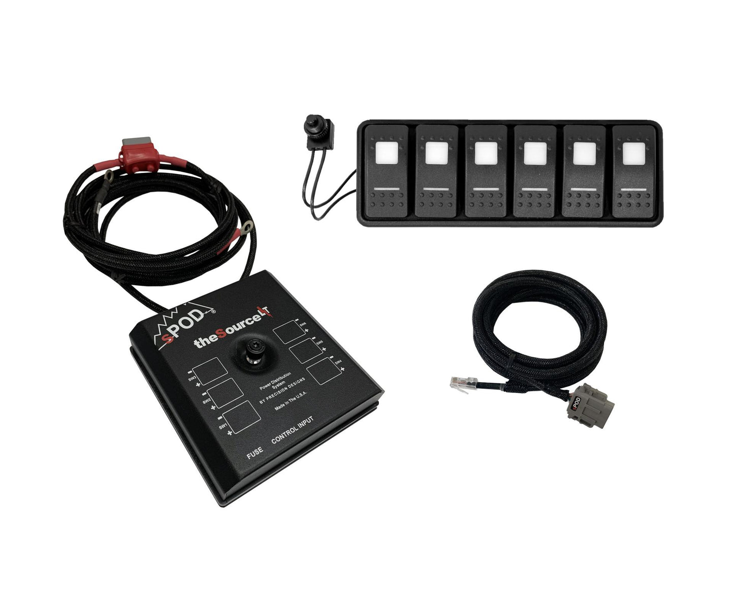 SourceLT Modular w/ Red LED for Uni with 84 Inch battery cables