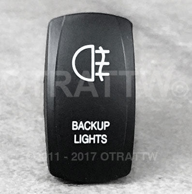 Backup Lights Rocker Switch sPOD